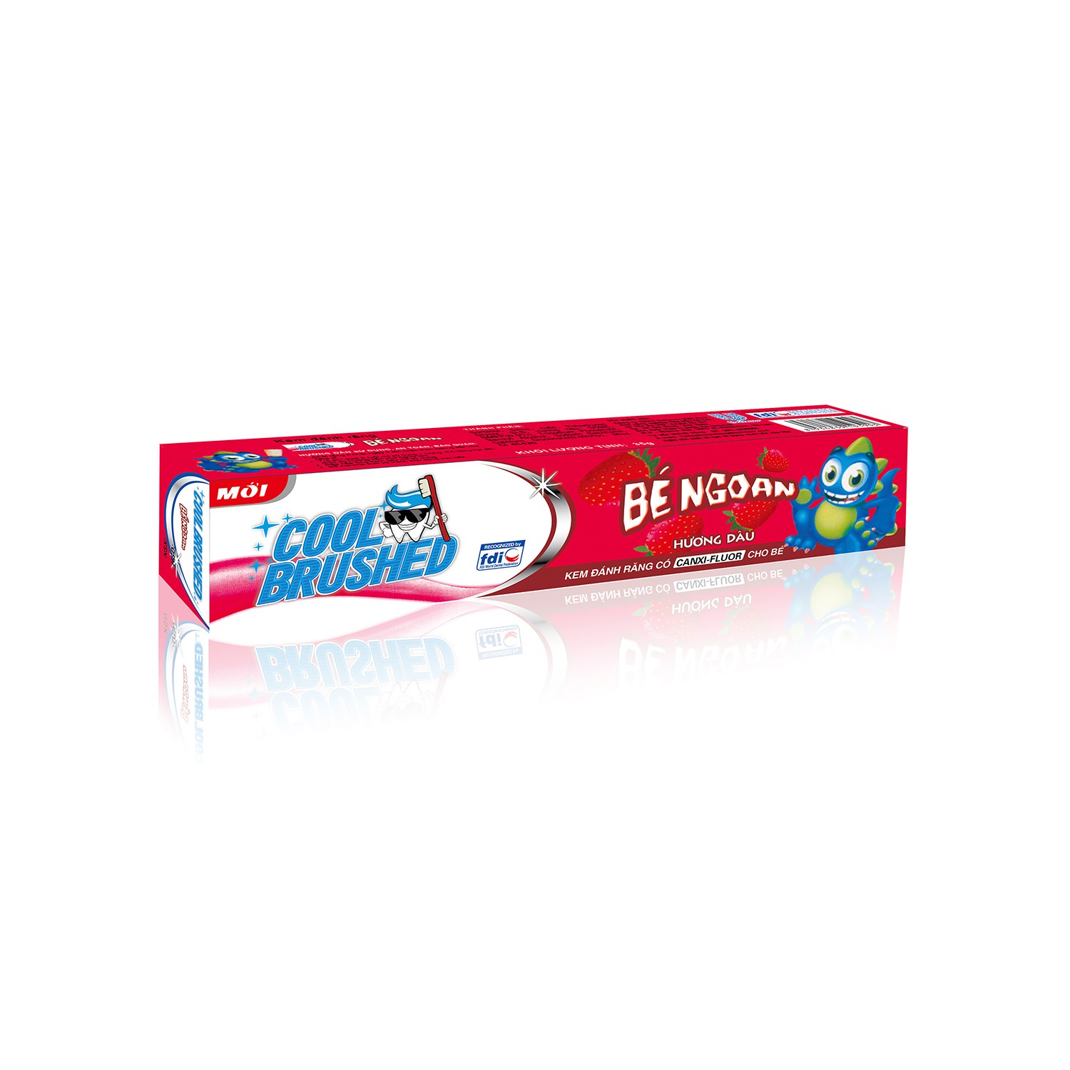 Cute Children Toothpaste with Fdi Certification